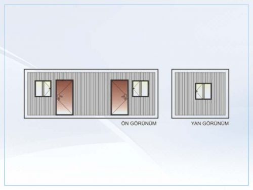  Yaam Konteynerleri-Yaam Konteyneri ki Odal K018 Model